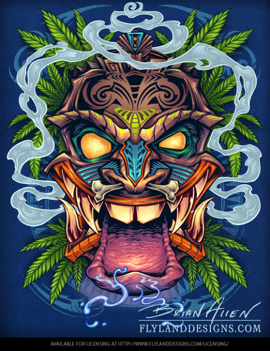 Bongjour-Tiki-Head-licensing