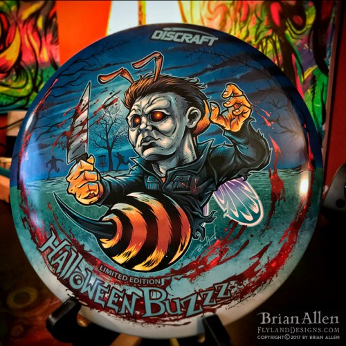 Discraft Disc Golf Illustrations