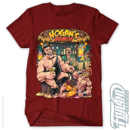 Hulk Hogan and Andre the Giant c