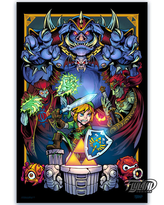 Tribute illustration of Link fro