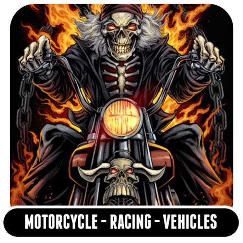 Motorcycle, Racing, and Vehcicle Licensing Artwork by Brian Allen Artwork by freelance illustrator
