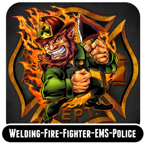 Fire Fighter, EMS, Police Artwork by Brian Allen Artwork by freelance illustrator