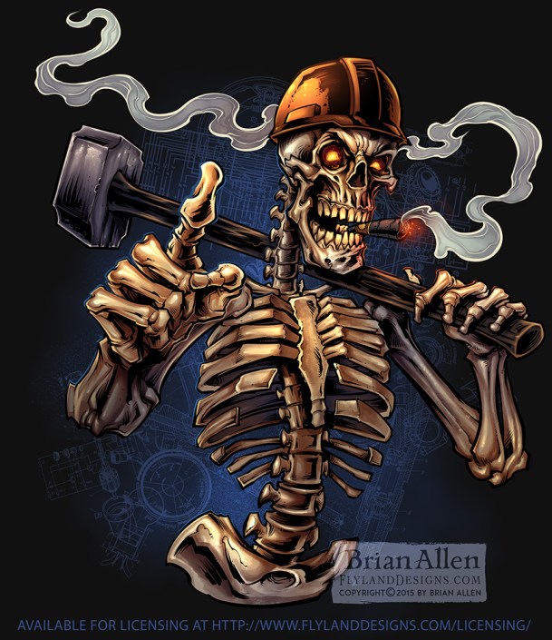 Sledge-Hammer DIY Skeleton