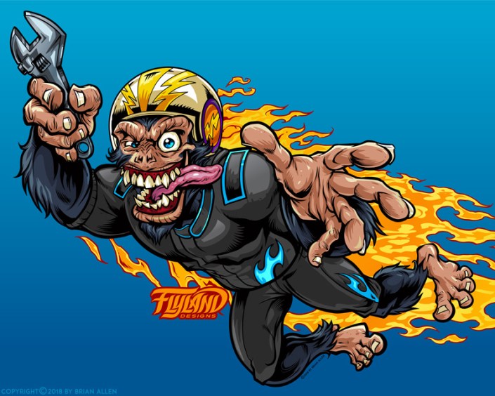 Stuntman Monkey Racer