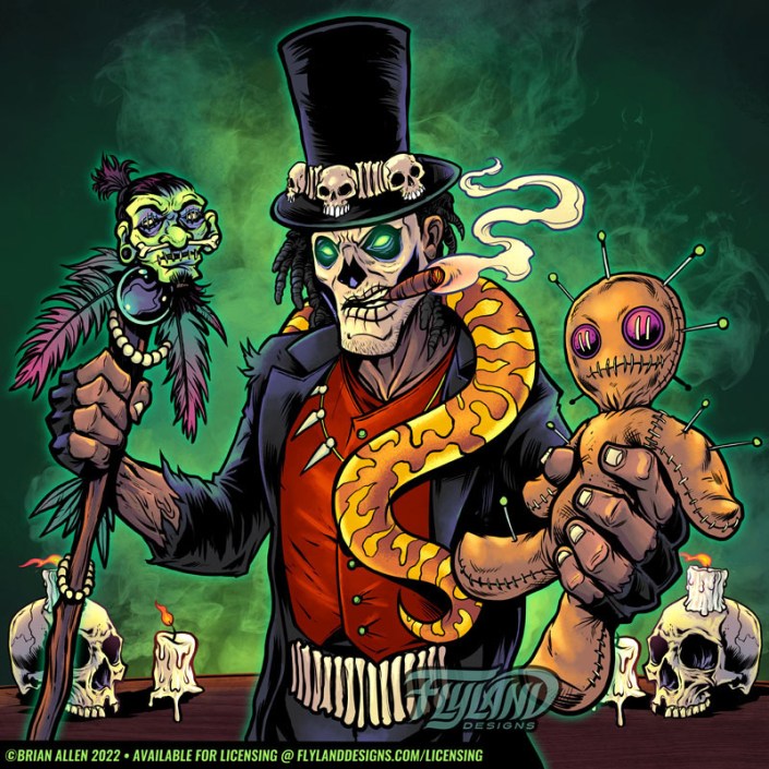 Witch Doctor Voodoo Artwork by Brian Allen Witch Doctor Voodoo Artwork by f